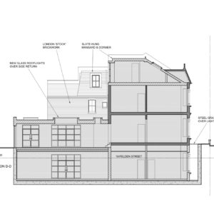 Planning permission full plan basement in Fulham Conservation Area