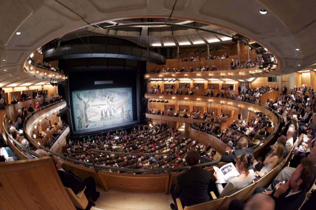 Glyndebourne Opera House stage