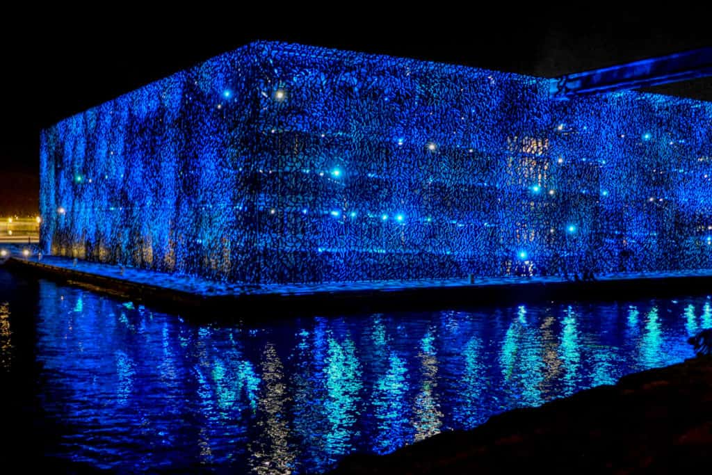 MuCEM at night