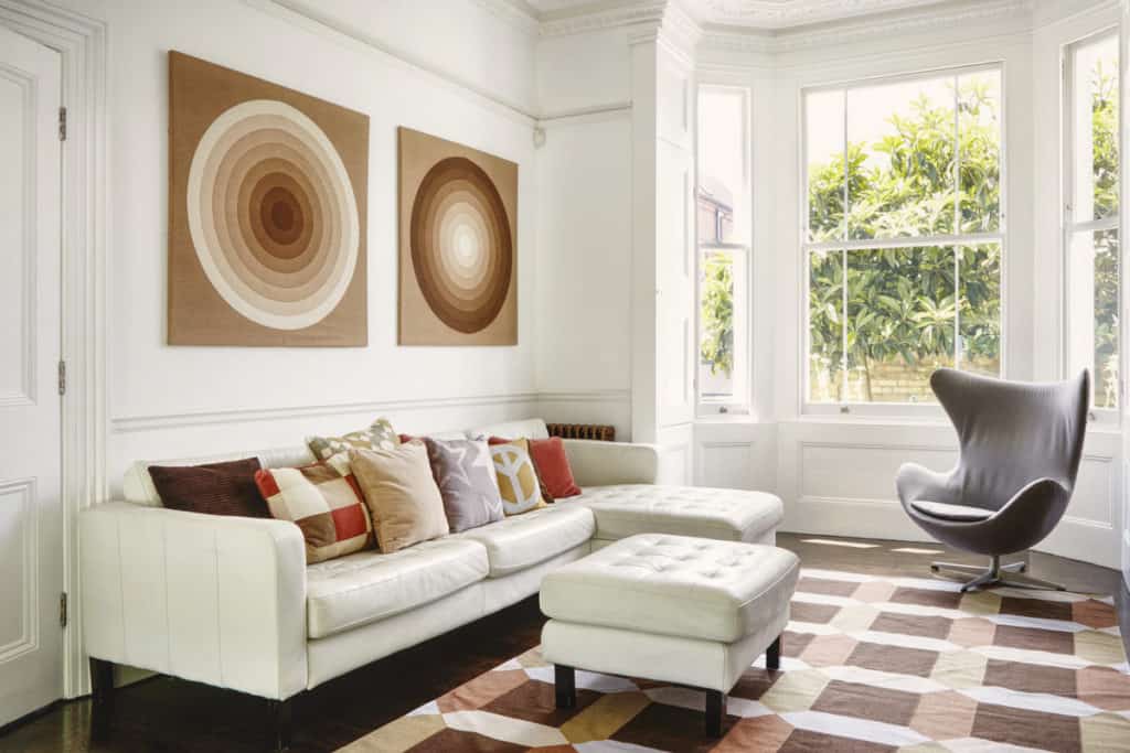 Victorian sitting room restoration by Dyer Grimes Architecture in London