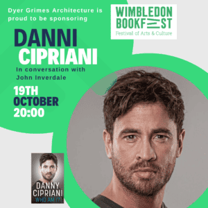 Dyer Grimes Architecture is proud to be sponsoring Danni Cipriani at Wimbledon Bookfest 2023