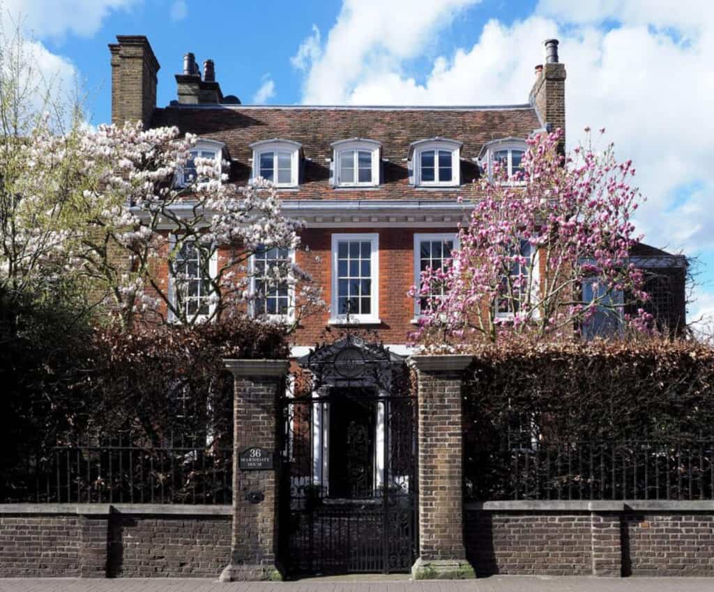 Front elevation of Marshgate House in Richmond, Surrey