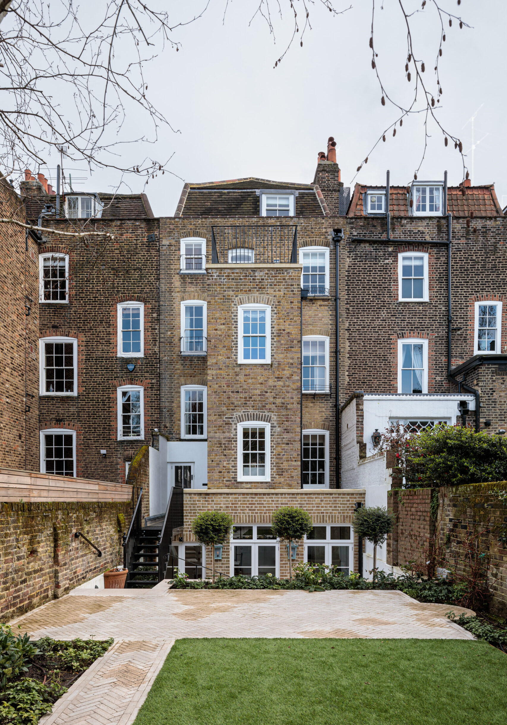 Clapham Common North Side project by Dyer Grimes Architects