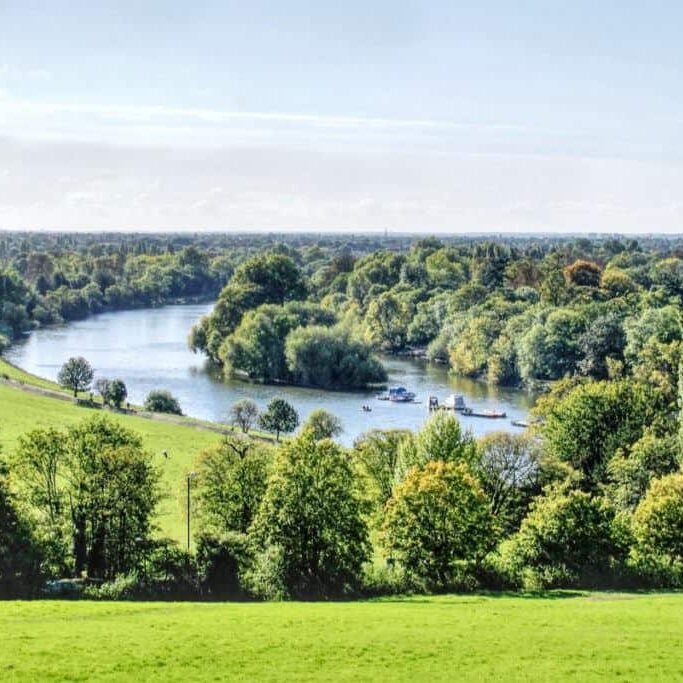 Turner view of Richmond Riverside