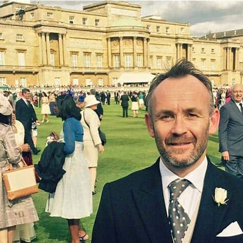 John at Buckingham Palace