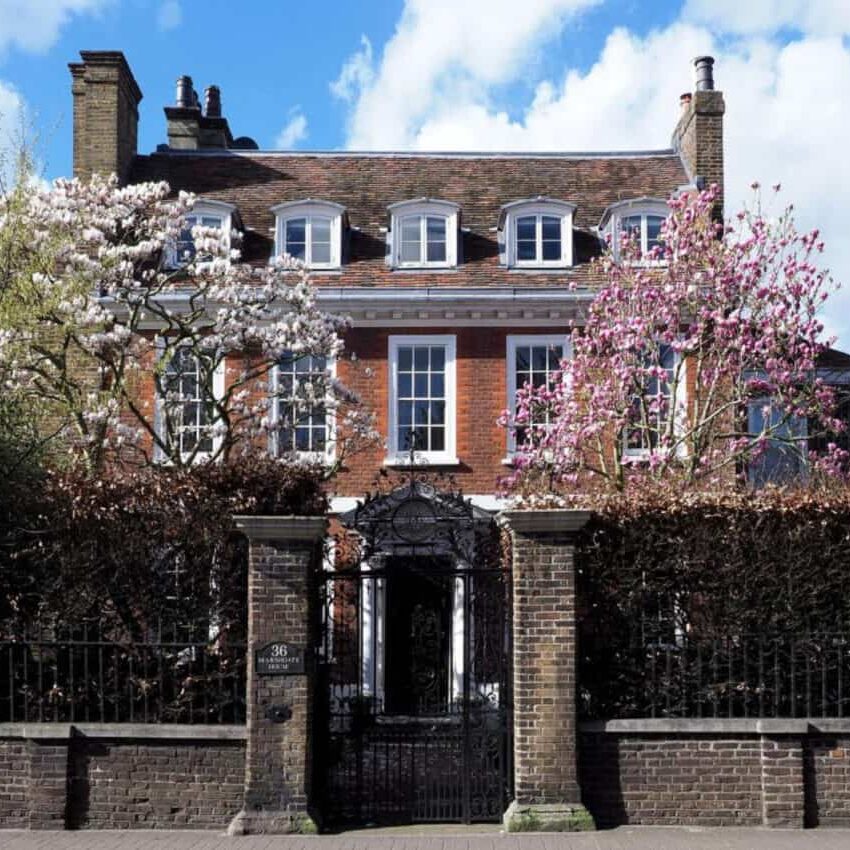 Front elevation of Marshgate House in Richmond, Surrey